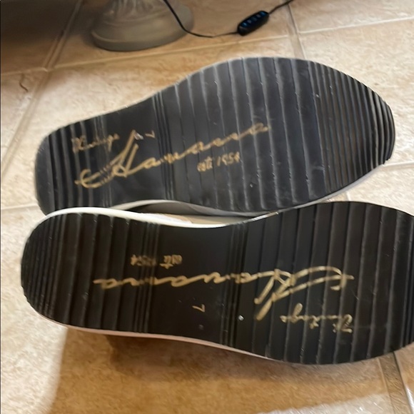 Vintage Havana White and Black Sneakers Retro Style - Picture 5 of 9